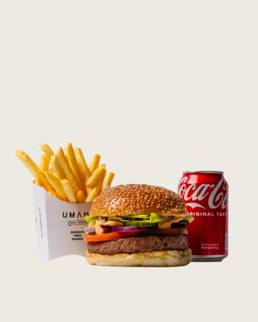Vegan Burger Meal